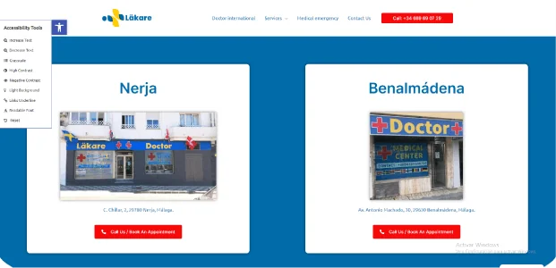 Medical Centre & Läkare in Nerja, Almuñécar & Velez | Lakare Internacional
